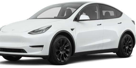 TESLA MODEL Y 2020 5YJYGDEF0LF009788 image